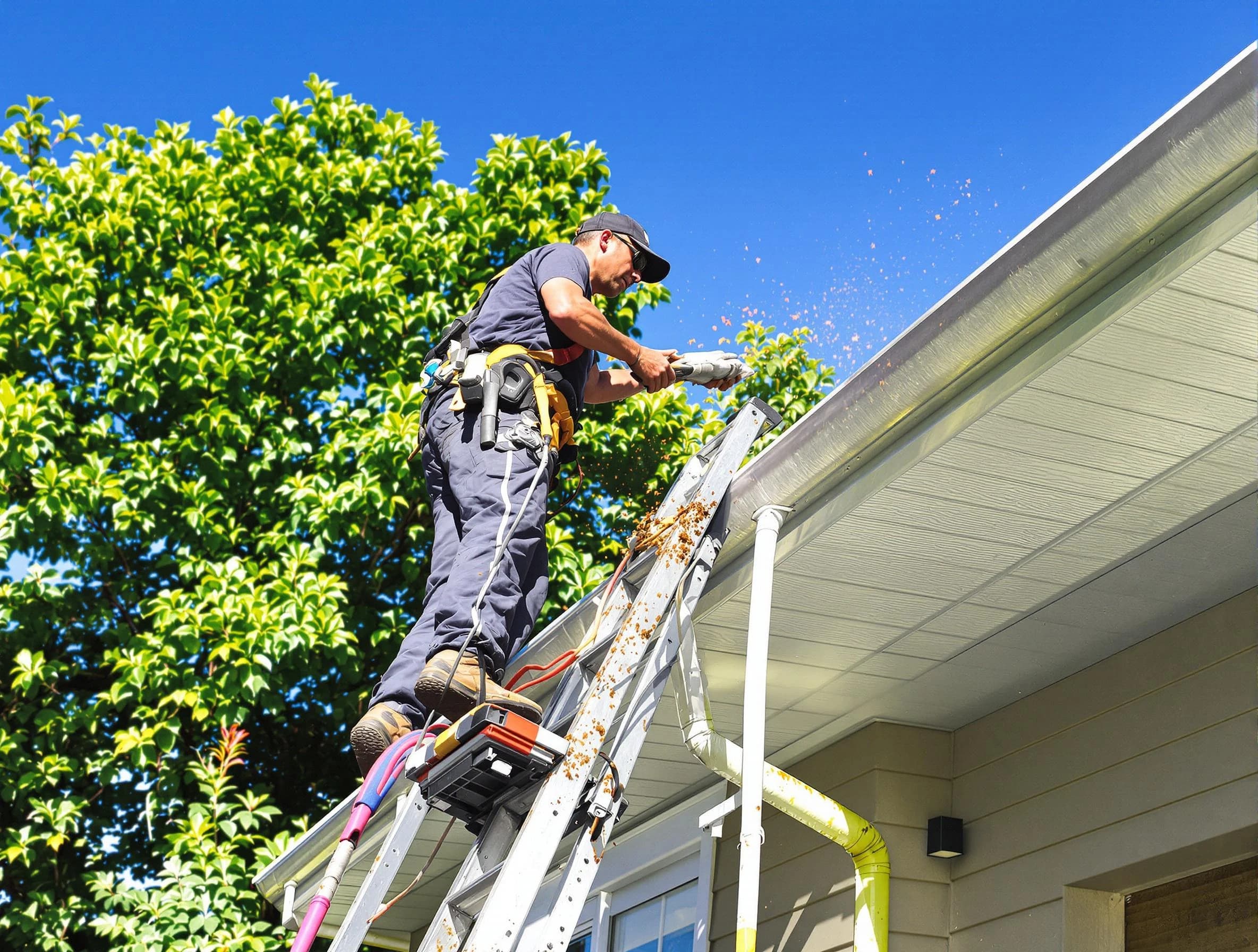 Gutter Cleaning in Solon