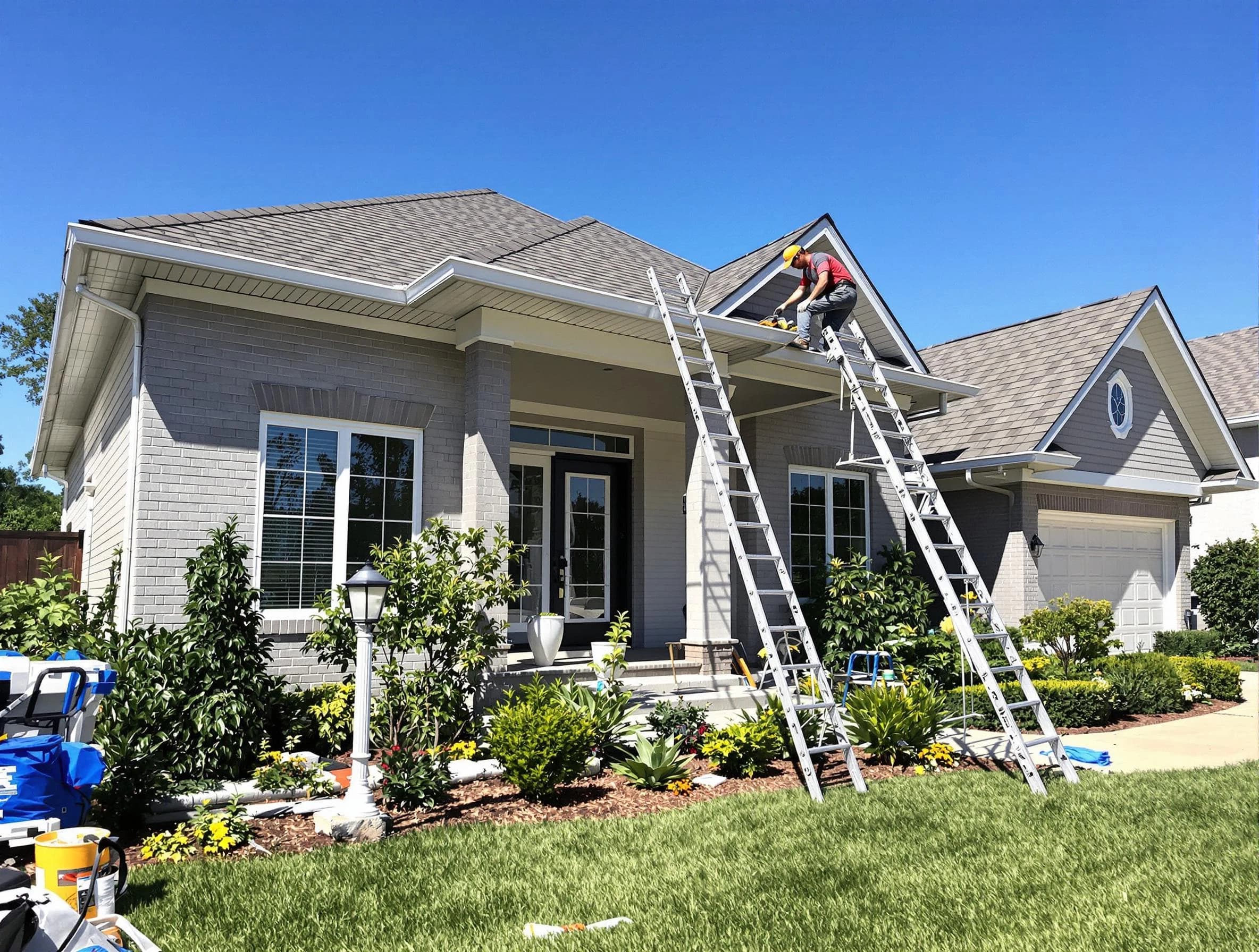 Gutter Replacement in Solon